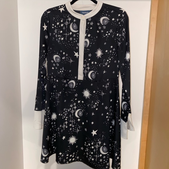 ModCloth Astrology Dress Sz. 4 - Picture 1 of 7